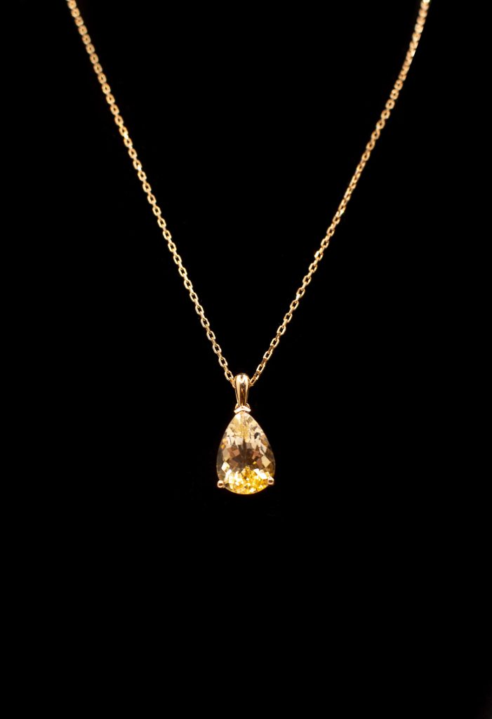 Uptown Necklace on black