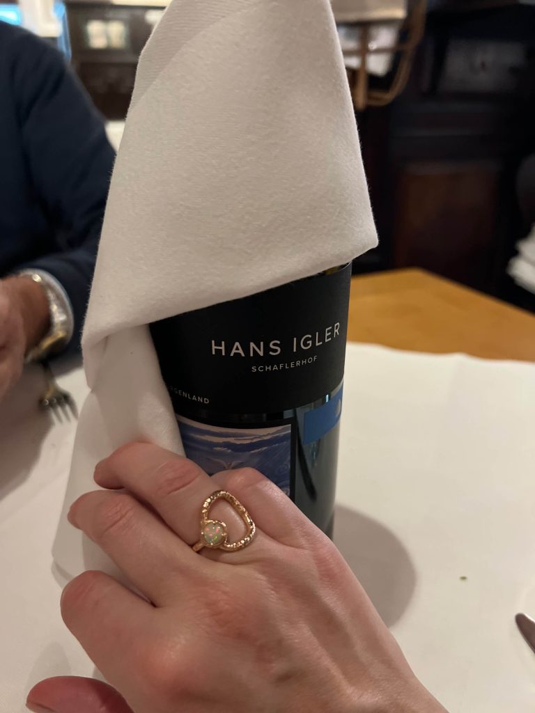 Jazz Ring at champagne brunch